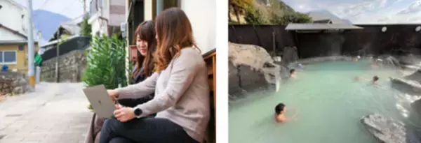 別府温泉のワーケーションで健康開発財団が免疫力向上に役立つ血液循環や自律神経、心身の症状改善を確認　～ 温泉地ならではのプログラムにより、BIGLOBE社員の血管年齢が-1.8才、副交感神経の活発化、メンタル面の改善も ～