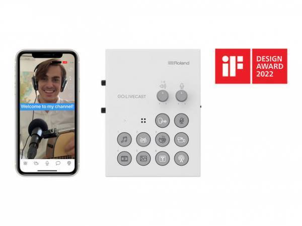 スマートフォン用ライブ配信ツール『GO:LIVECAST』が「iFデザイン賞2022」を受賞