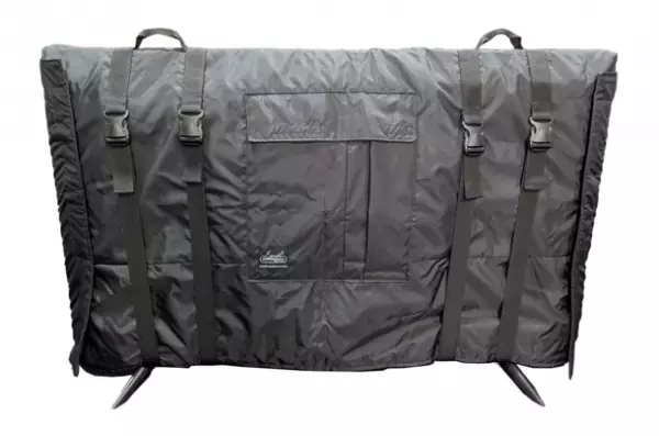 テレビモニターを持ち運べる“ナイロンタイプ”カバー、5/14よりオーダー受付開始　カスタムメイドで全インチサイズ対応