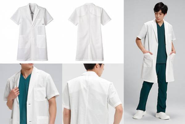 「風が通る、水を弾く、飛べるような軽さ」創業119年老舗ユニフォームメーカーが夏向けの白衣をドクター向けブランド「F Lab.」より5月10日に発売！