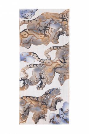 明治27年(1894年)創業、ゆかた製造卸「三勝(さんかつ)」歌川国芳作「荷宝蔵(にたからぐら)壁のむだ書き」ほか、2022年夏のゆかた新作を発表！