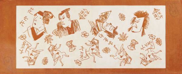 明治27年(1894年)創業、ゆかた製造卸「三勝(さんかつ)」歌川国芳作「荷宝蔵(にたからぐら)壁のむだ書き」ほか、2022年夏のゆかた新作を発表！