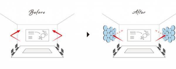 オフィスに馴染む、曲線を活かした新感覚の吸音パネル「OTTO R(オットー・アール) 丸型」が5月17日に発売