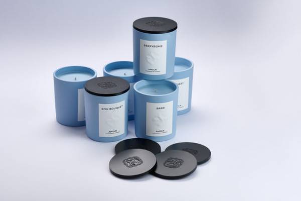 北欧のエコロジカルなライフスタイルを体現するスウェーデン発のアロマキャンドルブランド「AMOLN」を2022年5月20日に発売開始