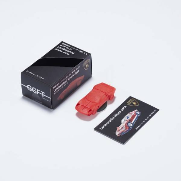 超精密スーパーカー消しゴムのGGF-Tが、「昭和レトロな世界展」で、スーパーカー消しゴムやボードゲーム「直線番長レース」を展示販売