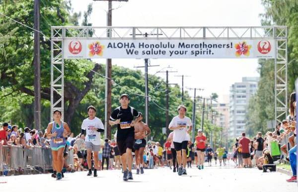 2022年12月11日(日)開催予定　第50回記念大会 ホノルルマラソン2022　5月17日(火)より料金がお得な第1期エントリー開始