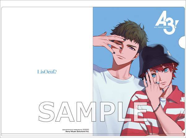 6月6日発売の「LisOeuf♪vol.26」の表紙と法人特典を公開！冨士原 良の描き下ろしによる『A3!』の七尾太一と高遠 丞のイラストを使用！