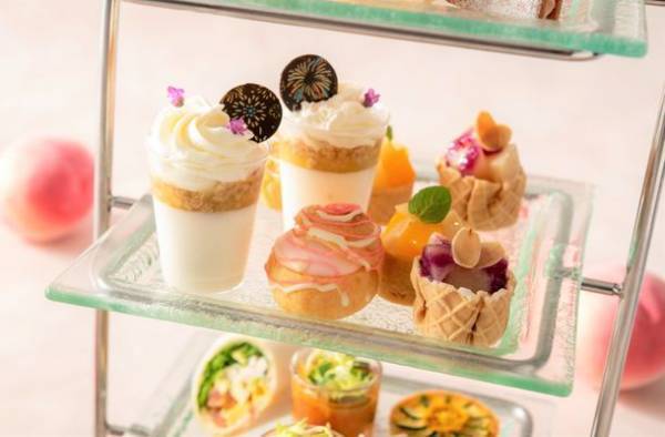 桃尽くしの「ピーチ サマーアフタヌーンティー」で海を眺めながら優雅な夏のティータイムを　7月1日より提供開始