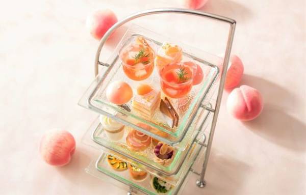 桃尽くしの「ピーチ サマーアフタヌーンティー」で海を眺めながら優雅な夏のティータイムを　7月1日より提供開始