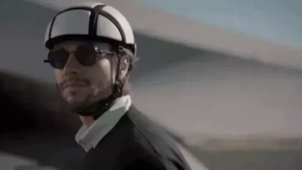 世界初(※)の非ニュートン折りたたみヘルメット(Pat.P)　ニュートンライダー公式WEBSITEで秘話がついに公開！