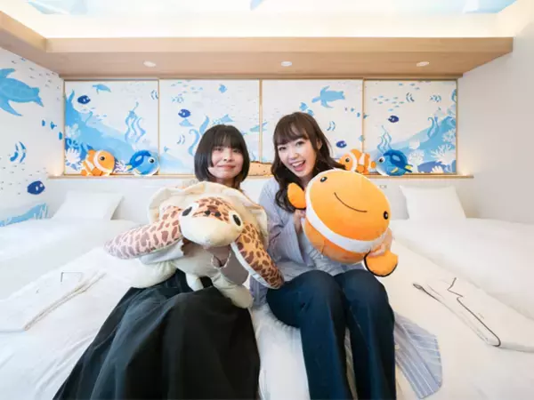 ホテル「ゴールドステイ大須」「ゴールドステイ栄」が名古屋港水族館とコラボレーションしたコンセプトルーム「HOTEL AQUARIUM」をオープン