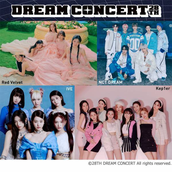 【MUSIC ON! TV（エムオン!）】Red Velvet、NCT DREAM、IVE、Kep1erなど総勢25組出演「28TH DREAM CONCERT」6/19(日)17:00からエムオン!でテレビ最速放送決定！6/18(土)18:00(予定)から「dTV(ディーティービー)」で日本独占ライブ生配信も決定！