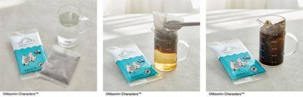 水に浸しておくだけでおいしいアイスコーヒーが完成　『CAFE@HOME ムーミン谷 水出しアイスコーヒー』が5月24日(火)から新発売