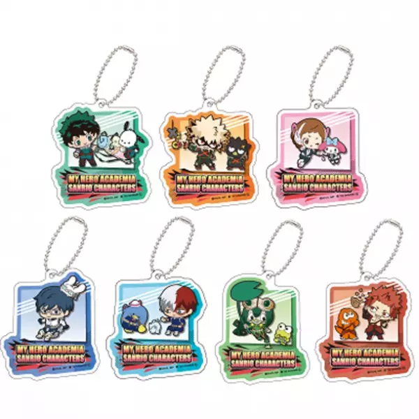 僕のヒーローアカデミアとサンリオキャラクターズのコラボレーション第2弾の商品発売決定！あそびファクトリー公式通販サイトにて予約受付中！