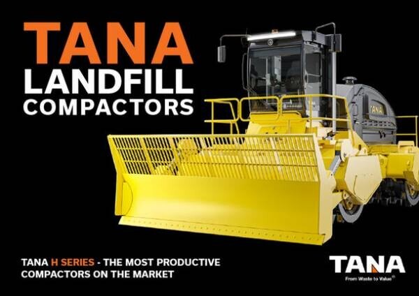 フジテックス、廃棄物埋立コンパクターメーカーTANA社との国内総代理店契約を締結