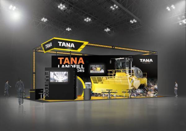 フジテックス、廃棄物埋立コンパクターメーカーTANA社との国内総代理店契約を締結