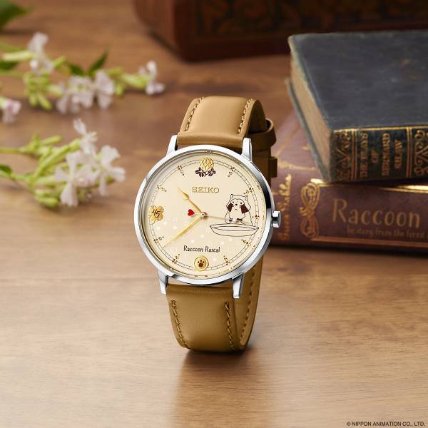 『あらいぐまラスカル』放送45周年を記念してセイコーとコラボした腕時計が登場！「ロックリバーへ」を奏でるオルゴールボックス入り
