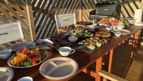 新潟・津南の総合リゾート施設　ニュー・グリーンピア津南　グランピング×温泉を楽しめる「グランピングサイト」を5月28日より営業開始！