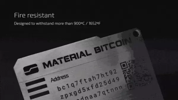 心に安らぎをもたらす究極のコールドウォレット「Material Bitcoin」新登場