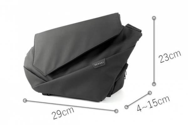 「スリングバッグ SEKKEI S-sling」6月10日にクラウドファンディングを開始