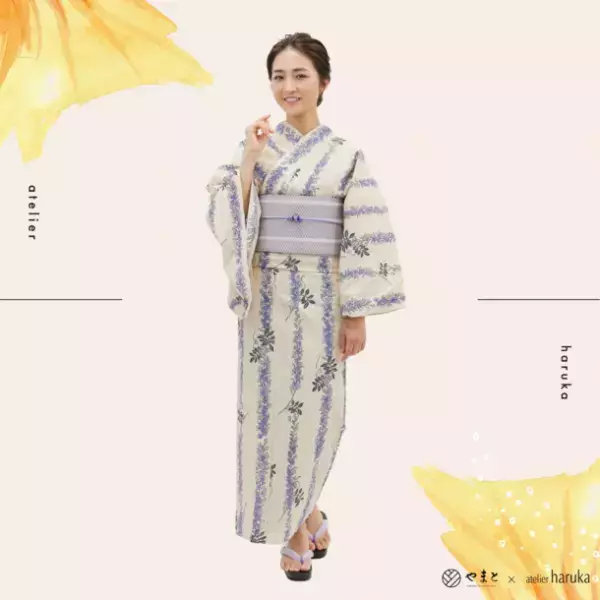 浴衣レンタル＆着付けでトータル9,350円！ヘアメイク専門店「アトリエはるか」で期間限定浴衣メニュースタート！