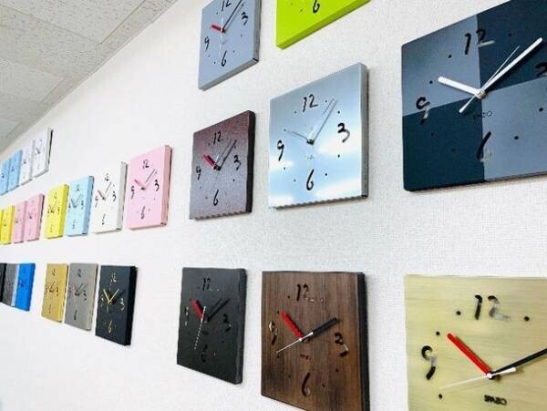 部品塗装を専門とする町工場の塗装職人が仕上げる　プレゼントに特化した掛時計・置時計を新発売