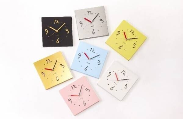 部品塗装を専門とする町工場の塗装職人が仕上げる　プレゼントに特化した掛時計・置時計を新発売