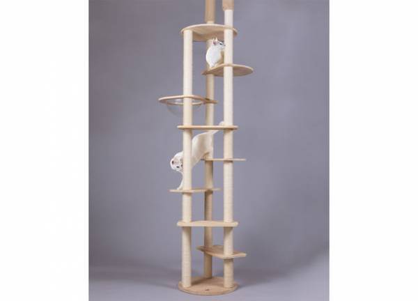 おねこさまとご主人さまに日本製こだわりの逸品を　日本初(※)！レザー調素材の新作キャットタワー、宇宙ステーションをイメージした木製キャットタワーが新発売