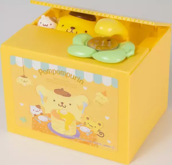 プリンといっしょに貯金しよう！～「ポムポムプリンBANK」2022年6月発売～
