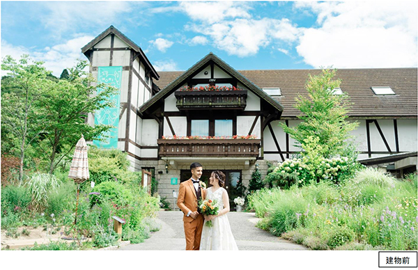 ROKKO森の音ミュージアム6月より「ウェディングフォトプラン」スタート六甲山の自然の中で、特別なウェディングフォトを