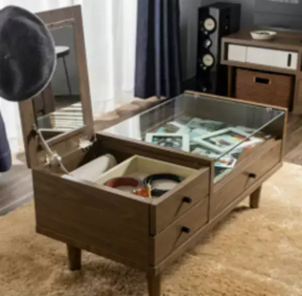 #ナチュラルビンテージ な大人の空間作り　シンプルで収納力抜群 Qoo10「ドレッサー」人気TOP3発表