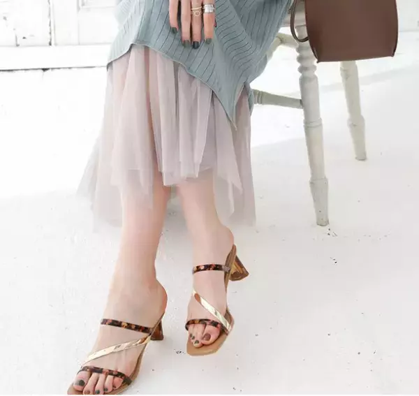 Qoo10人気「ミュール」ランキング！Y2Kブームを機に人気が再燃　夏こそ、楽ちん・軽やか・涼しげなミュールの出番！