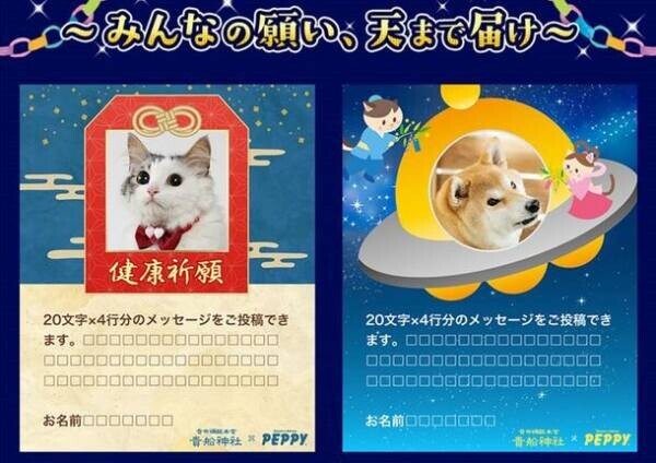 犬猫と一緒に楽しむ七夕イベント！【星に願いを大作戦2022】が6/16～スタート。
