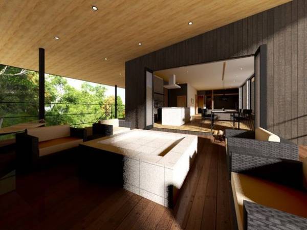 1日3組限定で全棟温泉付の貸別荘が岐阜に7/16オープン！飛騨牛など地元の食材を存分に使用したカフェも併設