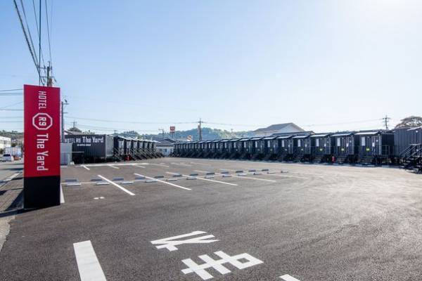 災害時に出動するコンテナホテル「HOTEL R9 The Yard 川南」が宮崎県川南町に2022年12月開業予定