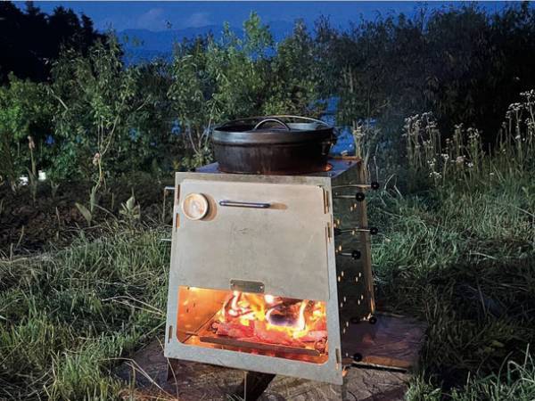 7つの機能！レシピ無限大！多機能すぎるアウトドア調理ツール「クッキング炎箱(ほむらばこ)」Makuakeにて6月8日より登場