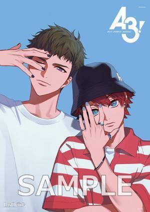 最新号「LisOeuf♪vol.26」本日発売！表紙を飾るのは、5周年を迎えた『A3!』から冨士原 良の描き下ろしによる七尾太一と高遠 丞！