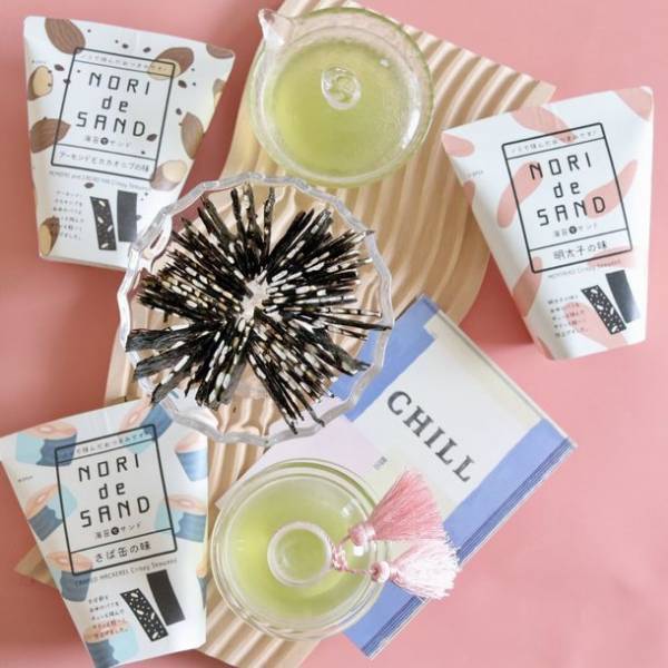 海苔のサクサクお菓子「海苔でサンド」の製造を環境にやさしい“太陽光発電”にて開始