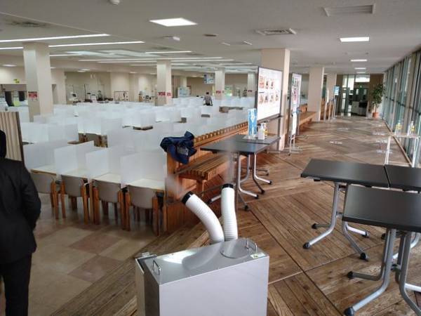 ～大空間を短時間で噴霧、コンベンションホールにも対応～　産業用大型超音波噴霧器「ミストセイバー」販売代理店様大募集