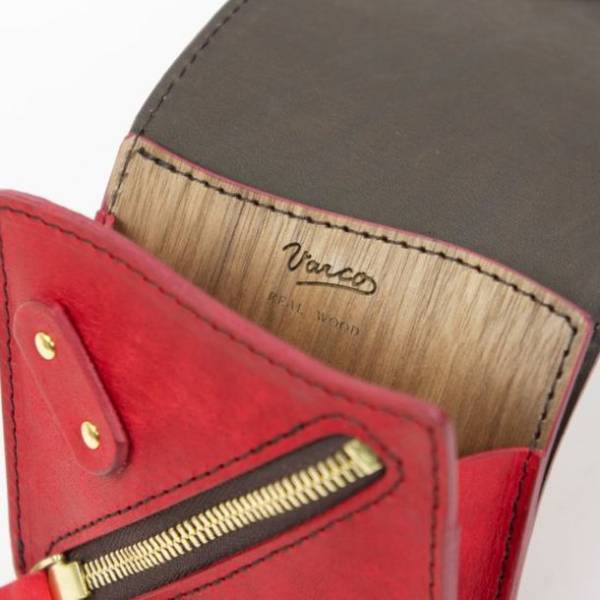 天然木×プエブロレザーの小型財布「プエブロ イクイップウォレット」販売を開始しました