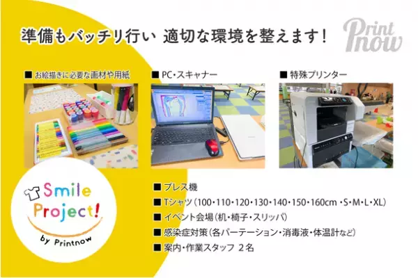 Tシャツワークショップイベントで子供たちを笑顔に！実施に向けたクラウドファンディングを6月6日に開始