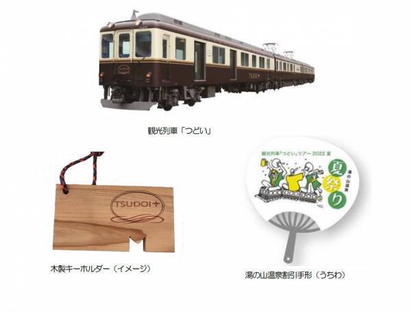 ～この夏　観光列車「つどい」で夏祭りを体験～湯の山温泉「夏祭り列車」、「夕涼み列車」ツアーを実施します