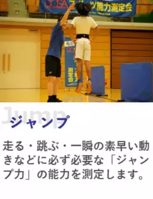 データメトリクスに基づいた運動能力測定会を実施！学校では測定が難しかった能力を調査し、子どもの特性に基づいた長所を判別