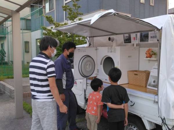 パワフルな温風で洗濯物を乾かし家事時間を短縮！ガス衣類乾燥機『乾太くん』出張体験サービスを6/1～実施中！