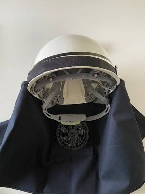 風量アップ！改良型「空調頭巾」発売　～溶接作業や野外活動などの熱中症・猛暑対策グッズ～