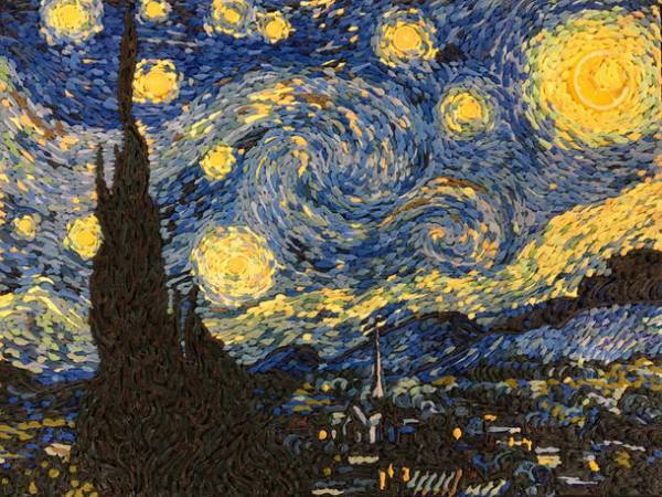 美術作家  渡辺おさむのクリーム絵画が笠間日動美術館へコレクション決定