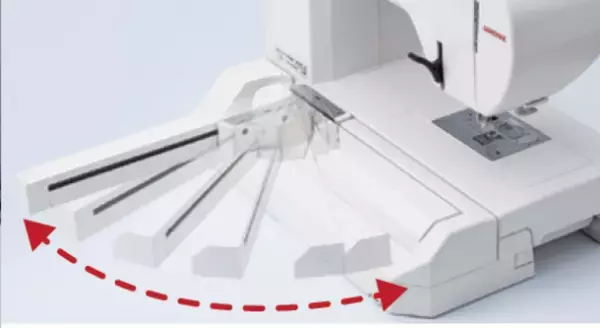 やさしい操作性と縫いやすさを重視し、美しい刺しゅう縫いを1台で実現したコンピュータミシン「Hyper Craft 930」を新発売