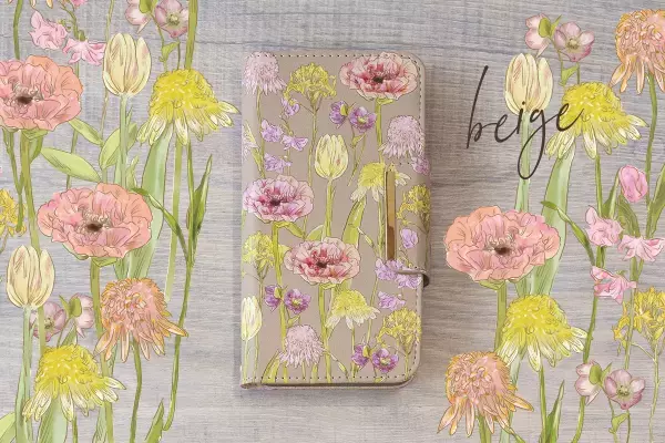 NTTドコモのスマホカバーに「花屋さんのお花柄」を提供「いつも手に花束を」コラボレーション第5弾、第6弾の花柄の専用カバーが、全国のドコモショップ、及びドコモオンラインショップで6月上旬より順次発売が開始されました
