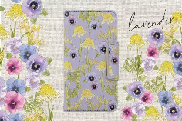 NTTドコモのスマホカバーに「花屋さんのお花柄」を提供「いつも手に花束を」コラボレーション第5弾、第6弾の花柄の専用カバーが、全国のドコモショップ、及びドコモオンラインショップで6月上旬より順次発売が開始されました