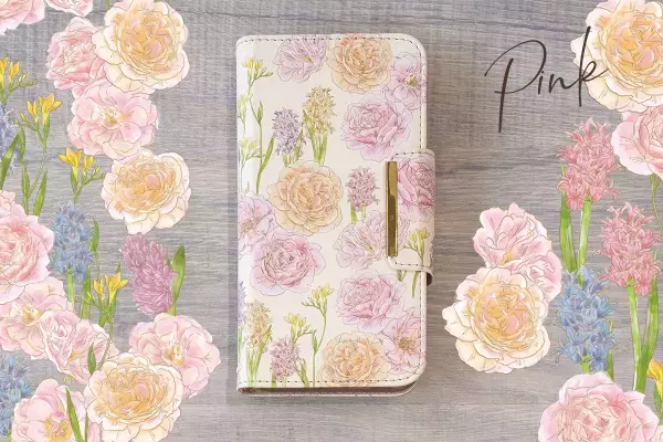 NTTドコモのスマホカバーに「花屋さんのお花柄」を提供「いつも手に花束を」コラボレーション第5弾、第6弾の花柄の専用カバーが、全国のドコモショップ、及びドコモオンラインショップで6月上旬より順次発売が開始されました